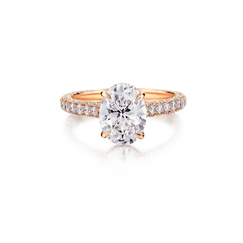 Oval Cut Diamond Ring