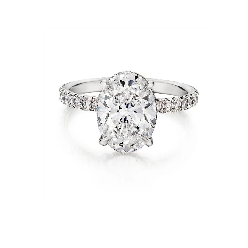 Oval Cut Diamond Ring