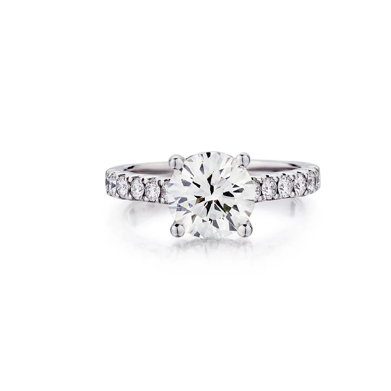 Round Brilliant Cut Diamond Ring