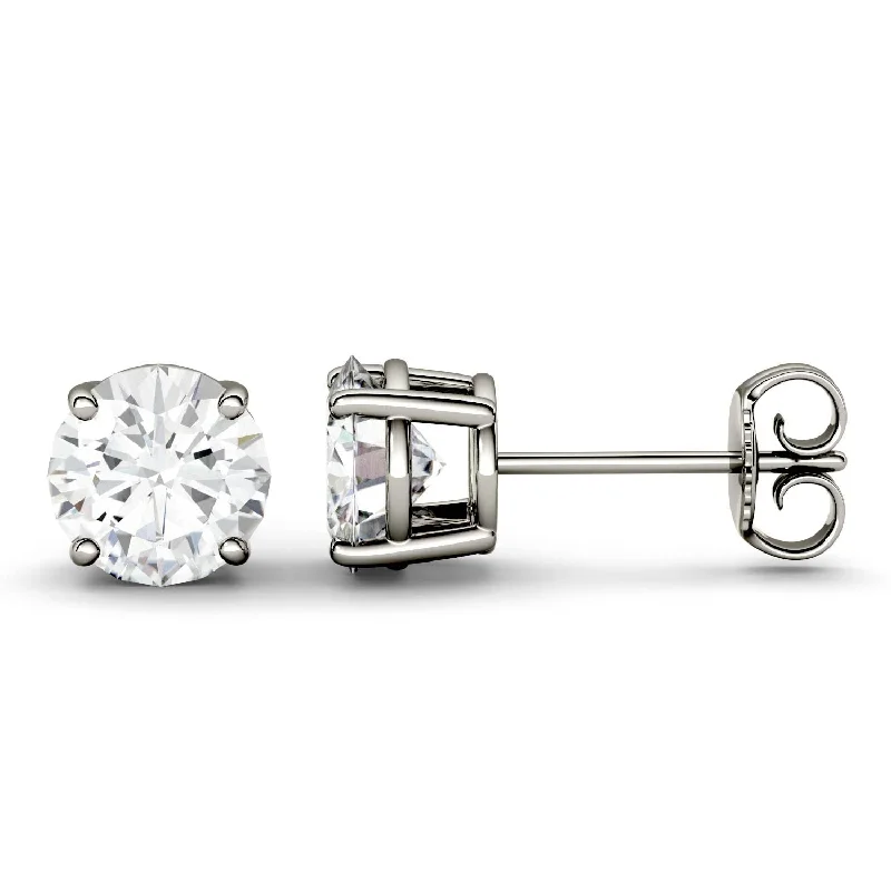 1 Carat TW Charles & Colvard Moissanite Stud Earrings