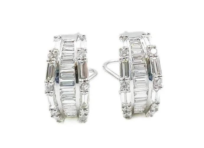 14K DIAMOND FASHION EARRINGS