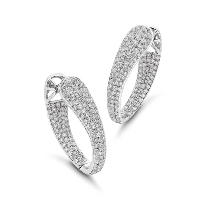 18K GOLD DIAMOND EARRINGS