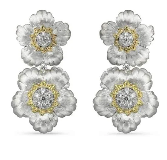 Buccellati Daphne Diamond Earrings