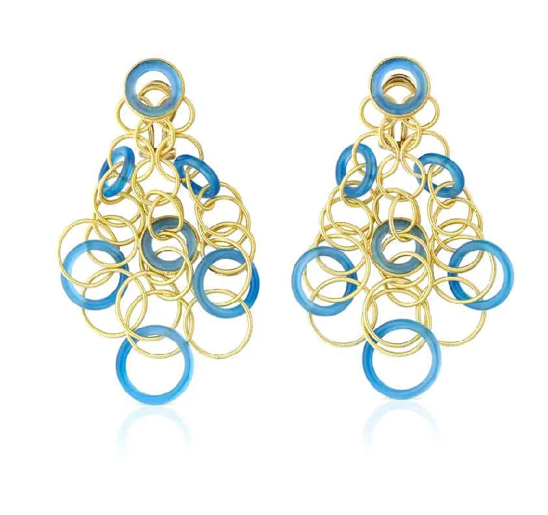 Buccellati Hawaii Chalcedony Earrings