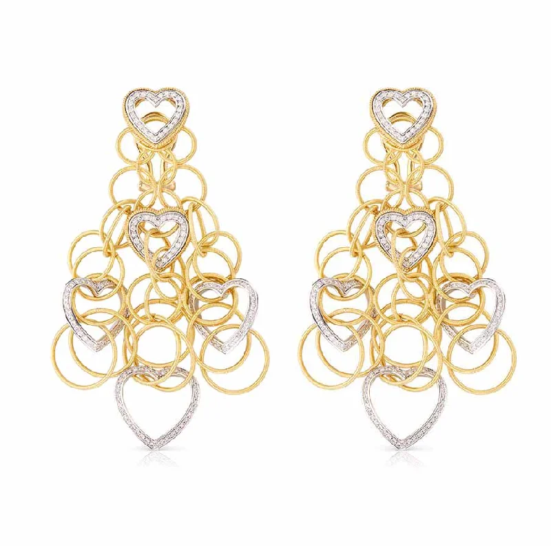 Buccellati Hawaiian Heart Earrings