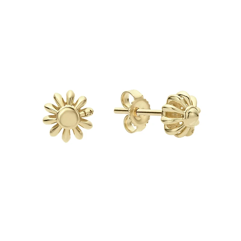 Caviar Icon 18K Gold Fluted Earrings