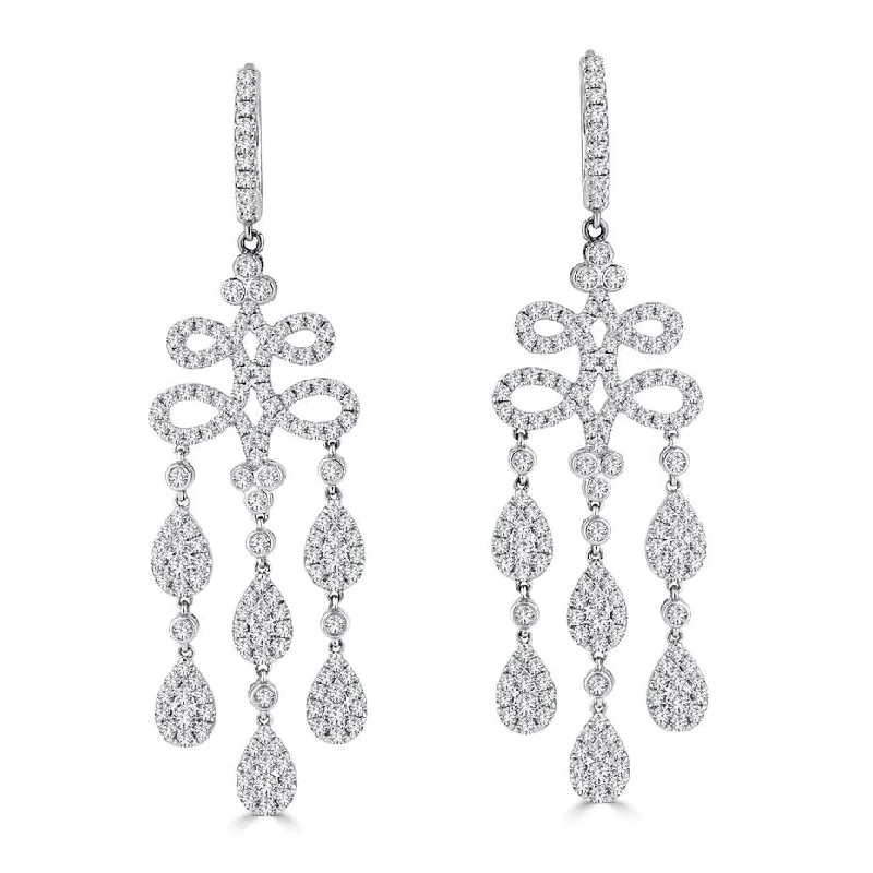 Chandelier Diamond Earrings