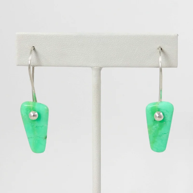 Chrysoprase Earrings