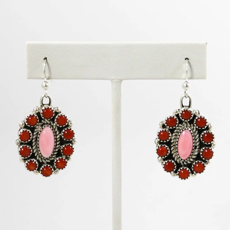 Coral Earrings