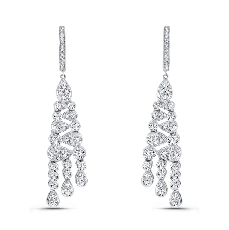 Diamond Chandelier Earrings