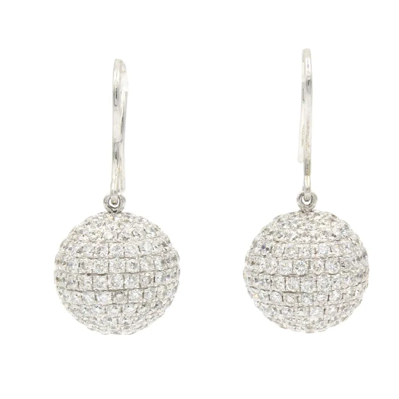 Diamond Disco Ball Earrings