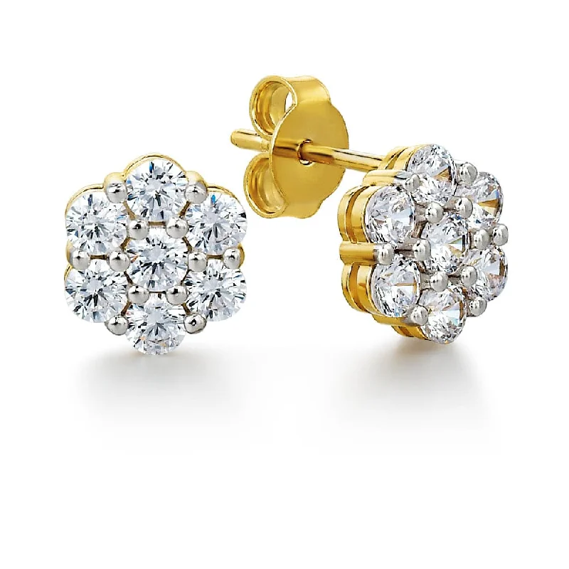 1.4 ct. t.w. Eternal Bouquet Earrings