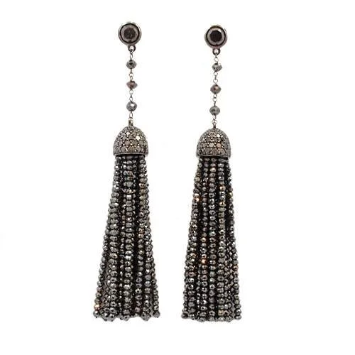 Ivanka Trump Diamond Tassel Earrings