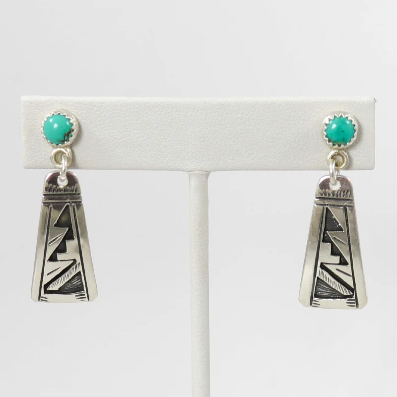 Kingman Turquoise Earrings