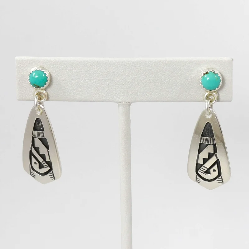 Kingman Turquoise Earrings