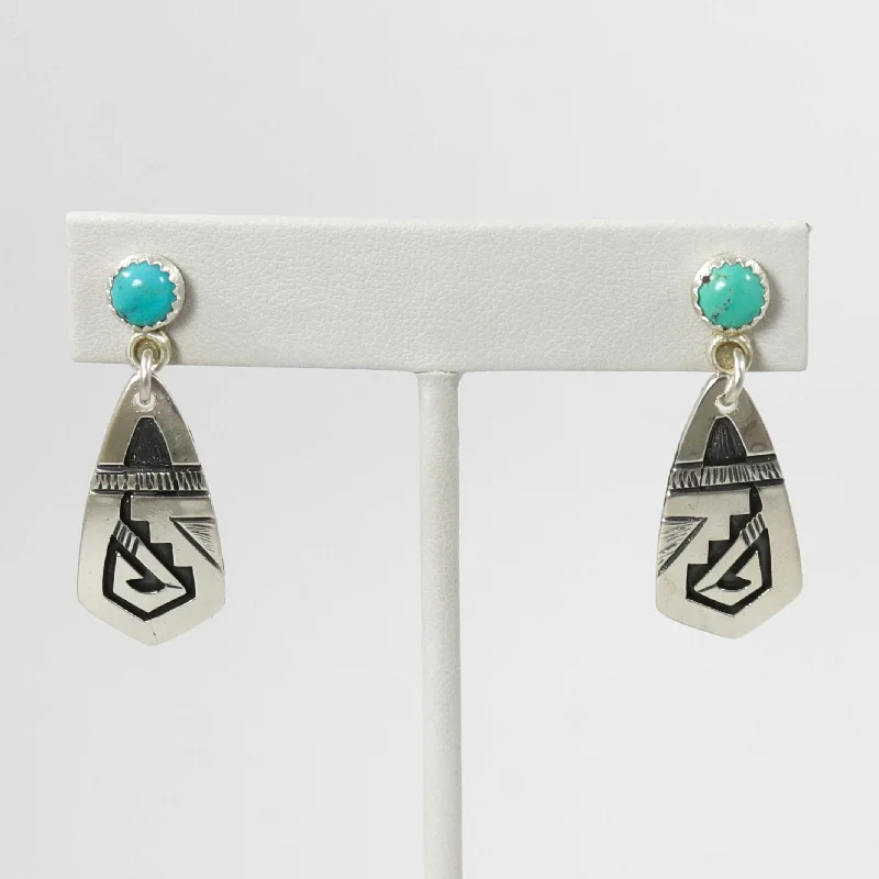 Kingman Turquoise Earrings