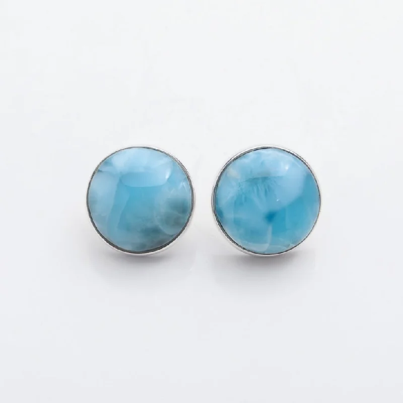 Larimar Stud Earrings Betty