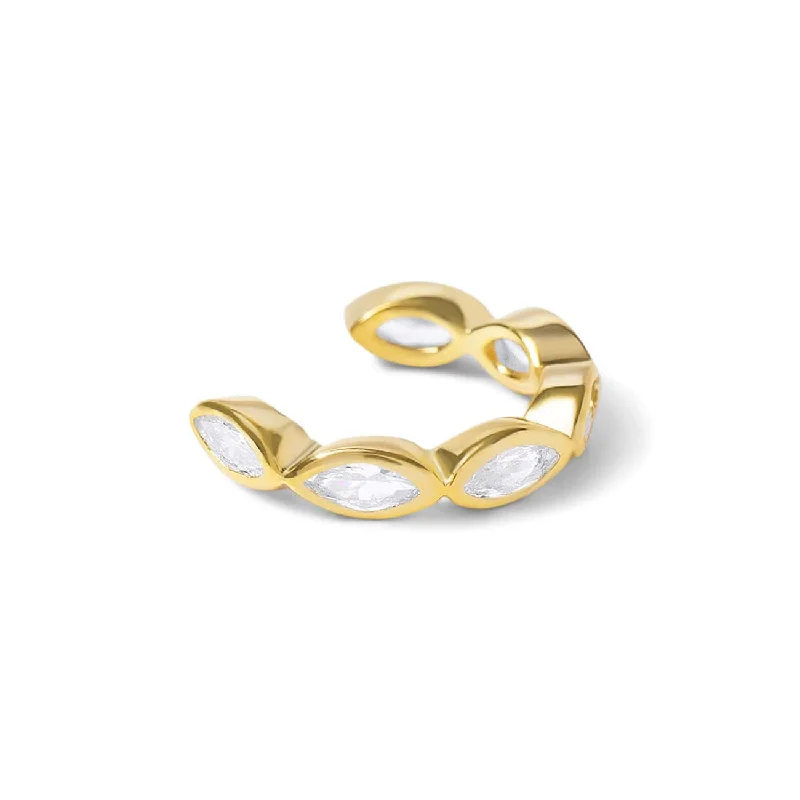 Marquise Eternity Ear Cuff