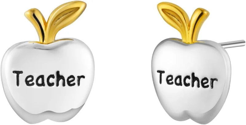 Matching Teacher Stud Earrings