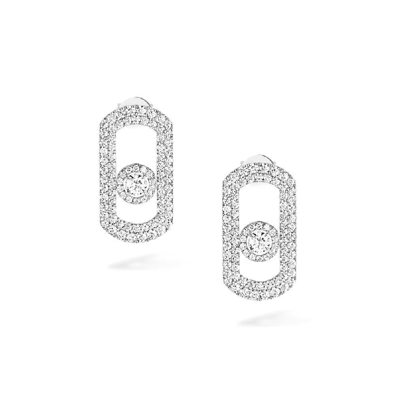 Messika SO Move Pave Earrings