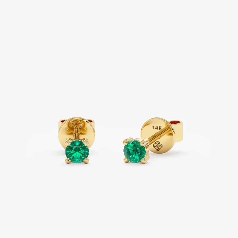 Emerald Stud Earrings, Susie