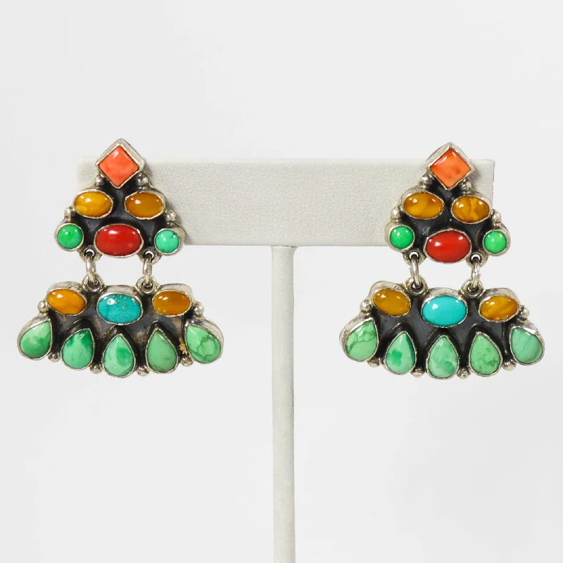 Multi-Stone Earrings