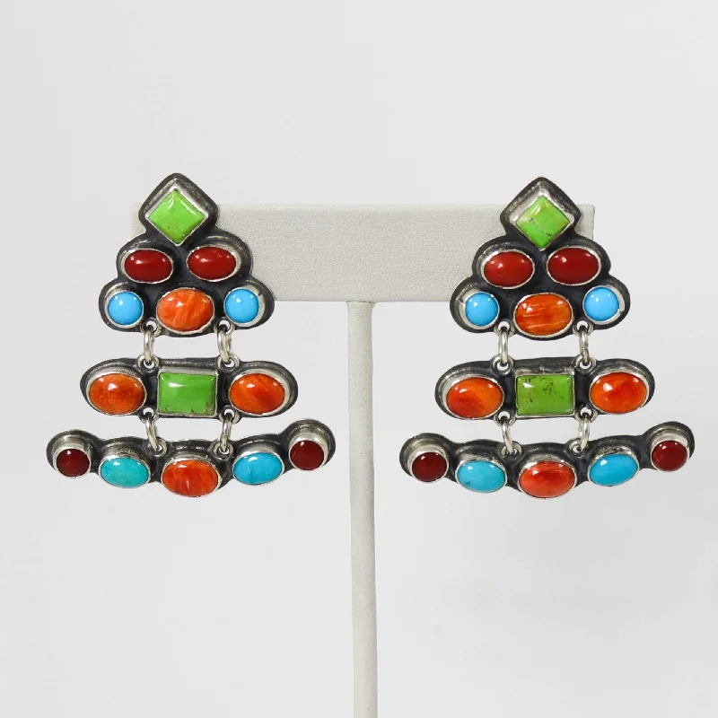 Multi-Stone Earrings