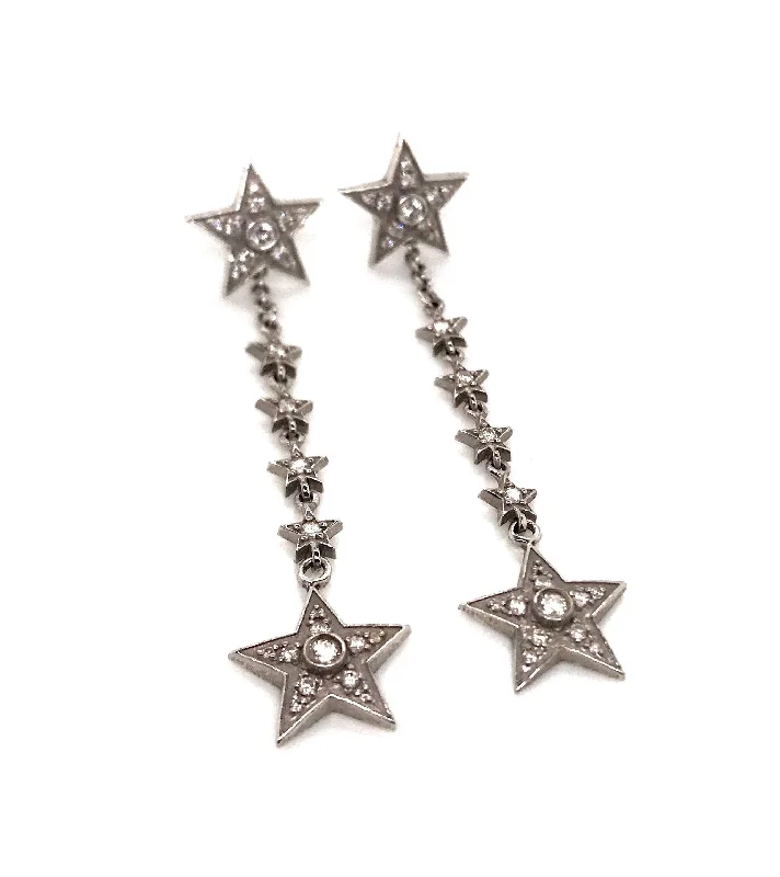 'Pave Star Stud'