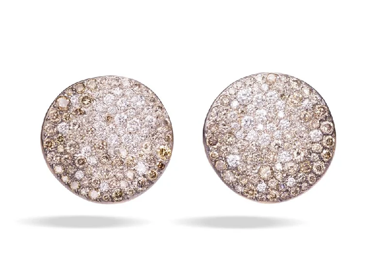 Pomellato Sabbia Stud Diamond Earrings