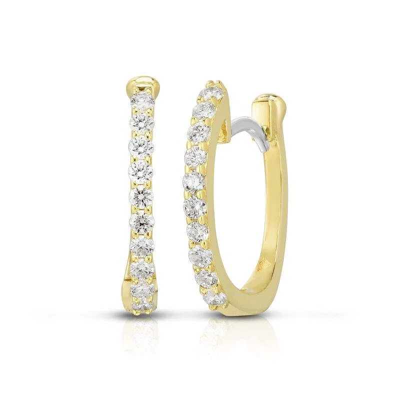 Roberto Coin Baby Huggie Earrings</br>