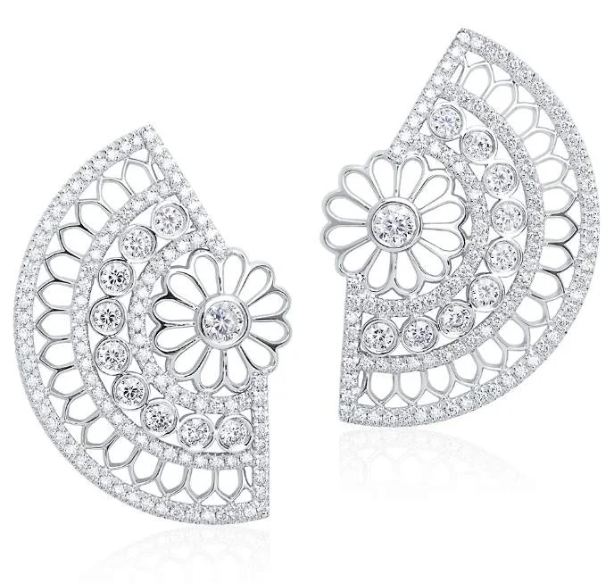 Roberto Coin Rosette Earrings