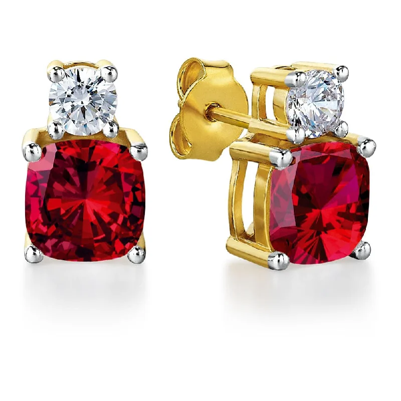 Tru-Ruby Perfection Earrings