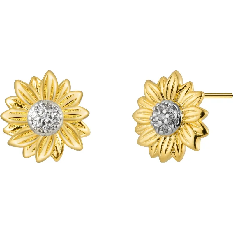 Sunflower Stud Earrings