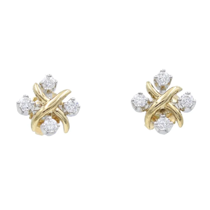 Tiffany And Co. Schlumberger Diamond Studs