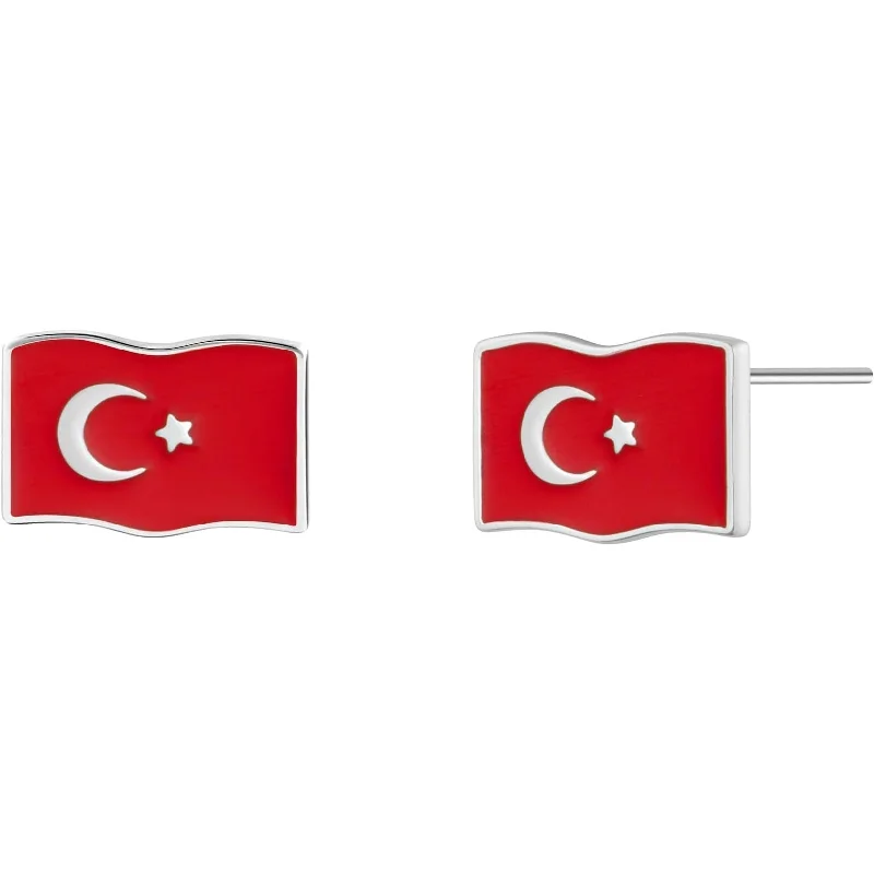 Türkiye Turkey Stud Earrings