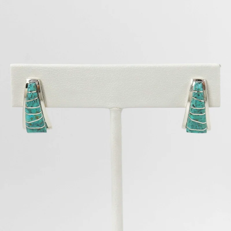 Turquoise Inlay Earrings