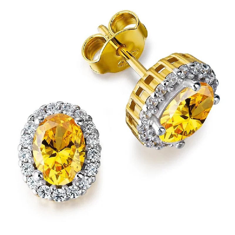 Yellow Cincature Earrings